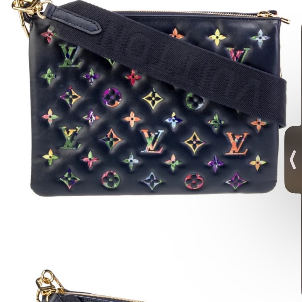 💯 LOUIS VUITTON
2022 Monogram Embossed Garden Coussin PM Chain NOT included.